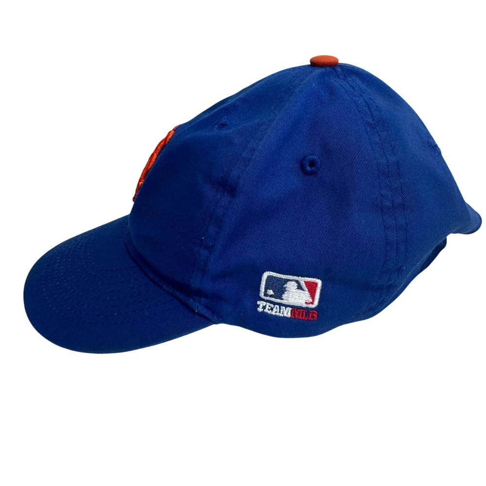 New York Mets NY Logo Blue MLB Baseball Cap Youth Adjustable OC‎ Sports Hat Fan - Picture 2 of 6